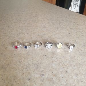 Lot of rings nwot various sizes